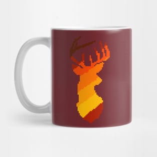 8-Bit Pixel Deer Hunting Mug